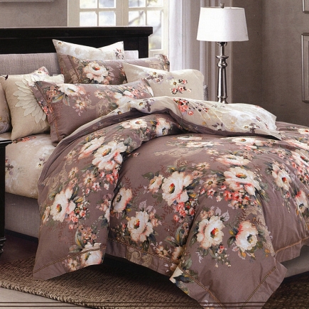 Лаура КПБ сатин Евро 4н Sofi de Marko Bedding Sets Евро-1019