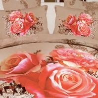 Забава КПБ сатин Евро 4н Sofi de Marko Bedding Sets