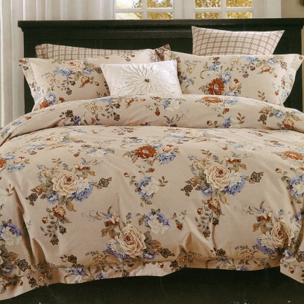 Памела  КПБ сатин Евро 4н Sofi de Marko Bedding Sets Евро-2207