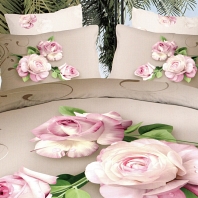 Тамила КПБ сатин Евро 4н Sofi de Marko Bedding Sets