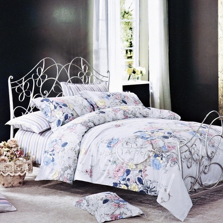 Визарис КПБ сатин Евро 4н Sofi de Marko Bedding Sets Евро-3376