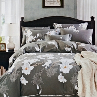 Гардения КПБ сатин Евро 4н Sofi de Marko Bedding Sets