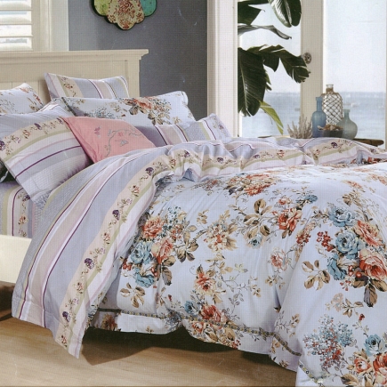 Мирелла КПБ сатин Евро 4н Sofi de Marko Bedding Sets Евро-3506