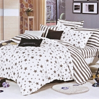 Млечный путь (беж) КПБ сатин Евро 4н Sofi de Marko Bedding Sets