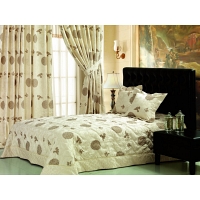 Комплект с покрывалом 3 пр. Asabella Curtains and Bedspreads 270x270