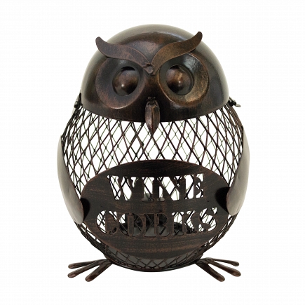 Декоративная емкость для винных пробок/мелочей Boston Warehouse Kitchen Owl 23428