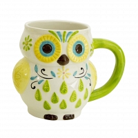 Кружка Boston Warehouse Kitchen Floral owl