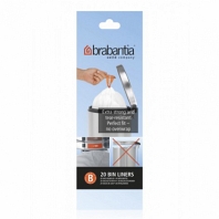 Пакет пластиковый Brabantia Bin Liners 5л 20шт