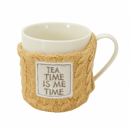 Кружка Boston Warehouse Kitchen Sweater mug Tea Time 31178