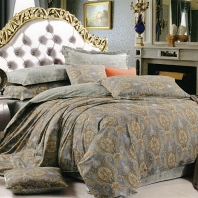 Индиго КПБ сатин 7Е Sofi de Marko Bedding Sets