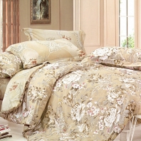 Пион новый КПБ сатин 7Е Sofi de Marko Bedding Sets