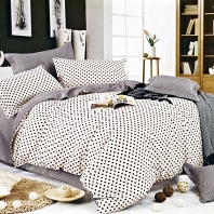 Модест (серый) КПБ сатин 7Е Sofi de Marko Bedding Sets