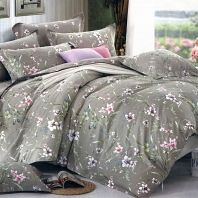 Мануэлла (серая) КПБ сатин 7Е Sofi de Marko Bedding Sets