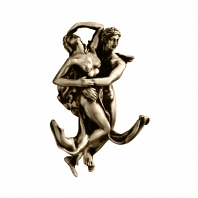 Крючок двойной Art&Max Romantic Бронза