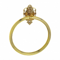 Полотенцедержатель кольцо Art&Max Impero Античное золото