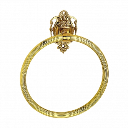Полотенцедержатель кольцо Art&Max Impero Античное золото AM-1231-Do-Ant