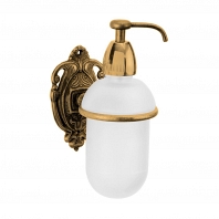 Дозатор для мыла подвесной Art&Max Impero Античное золото