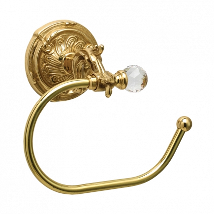 Держатель для туалетной бумаги Art&Max Barocco Crystal Античное золото AM-1782-Do-Ant-C