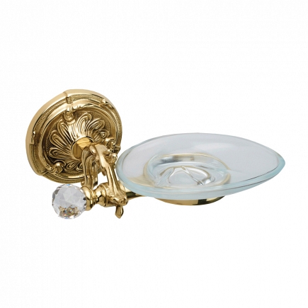 Мыльница подвесная Art&Max Barocco Crystal Античное золото AM-1786-Do-Ant-C