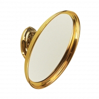 Увеличительное зеркало подвесное Art&Max Barocco Античное золото