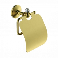 Держатель для туалетной бумаги Art&Max Antic Crystal золото