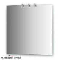 Зеркало со светильниками Ellux Artic 75х75см