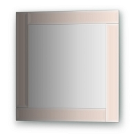 Зеркало с зеркальным обрамлением Evoform Style 50х50см