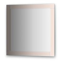 Зеркало с зеркальным обрамлением Evoform Style 70х70см