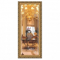 Зеркало в багетной раме с фацетом Evoform Exclusive 65х155см