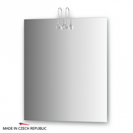 Зеркало со светильниками Ellux Cristal 65х75см CRY-A2 0208