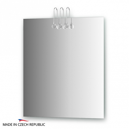 Зеркало со светильниками Ellux Cristal 65х75см CRY-A3 0208