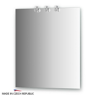Зеркало со светильниками Ellux Cristal 65х75см