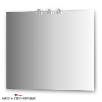 Зеркало со светильниками Ellux Cristal 90х75см