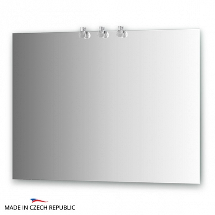 Зеркало со светильниками Ellux Cristal 100х75см CRY-B3 0213