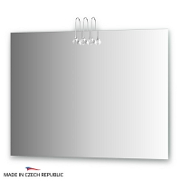 Зеркало со светильниками Ellux Cristal 100х75см