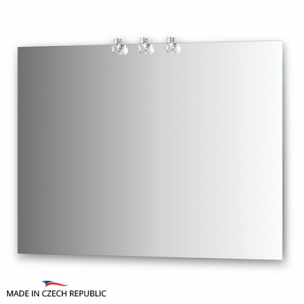 Зеркало со светильниками Ellux Cristal 100х75см CRY-D3 0213