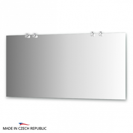 Зеркало со светильниками Ellux Cristal 150х75см CRY-D4 0218