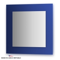 Зеркало на цветном основании FBS Colora 70х70см