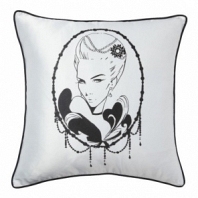 Подушка с принтом Intriguer White DG Home Pillows