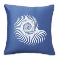 Подушка с принтом Sea Shell Diamond-Blue DG Home Pillows
