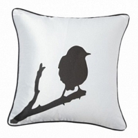 Подушка с принтом Lone Bird White DG Home Pillows