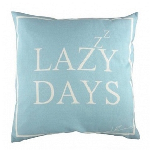 Подушка с надписью Lazy Days DG Home Pillows DG-D-PL223