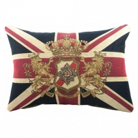 Большая королевская подушка с британским флагом DG Home Pillows