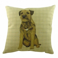 Подушка с принтом Border Terrier DG Home Pillows