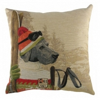 Подушка с принтом Ski Dogs Labrador DG Home Pillows