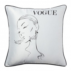 Подушка с надписью Vogue DG Home Pillows DG-D-PL35W