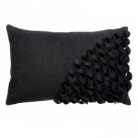 Подушка с объемным узором Alicia Dark Gray DG Home Pillows