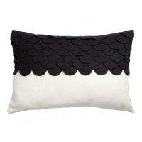 Подушка c узором Marbella Black DG Home Pillows