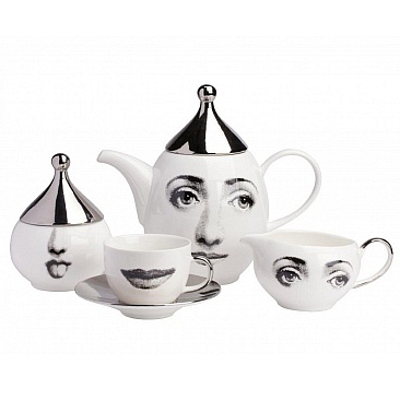 Чайный сервиз Silver Faces на 4 персоны (11 предметов) DG Home Tableware DG-DW95-11