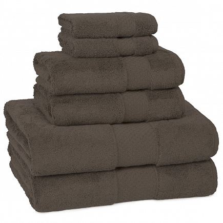 Полотенце для рук Kassatex Elegance Towels Chocolate ELG-110-CHO